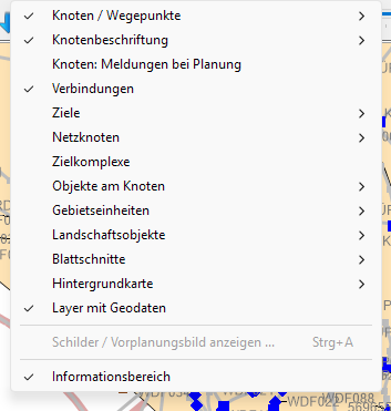 Menü Anzeigen