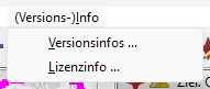 (Versions-)Info