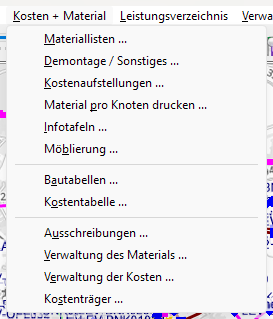 Kosten + Material